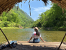 balade en radeau en bambou sur la rivière Cham