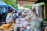 Mercato mattinata Luang Prabang laos