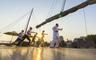 Tai Chi class in Halong bay