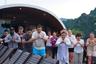 Taichi class in Lan Ha Bay Vietnam