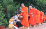 Que faire au Laos-La cérémonie matinale du Tak Bat à Luang Prabang
