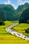 Bellezza della baia di Halong Terrestre