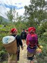 Gruppo etnico Dzao Rosso a Sapa Vietnam