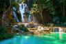 Kuang Si waterfalls in Laos