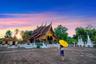 La città del tempio Wat Xieng Thong a Luang Prabang Laos.