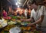 Marché nocturne Luang Prabang Lao