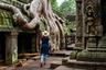 Tempio di Ta Prohm Siem Reap Cambodia.