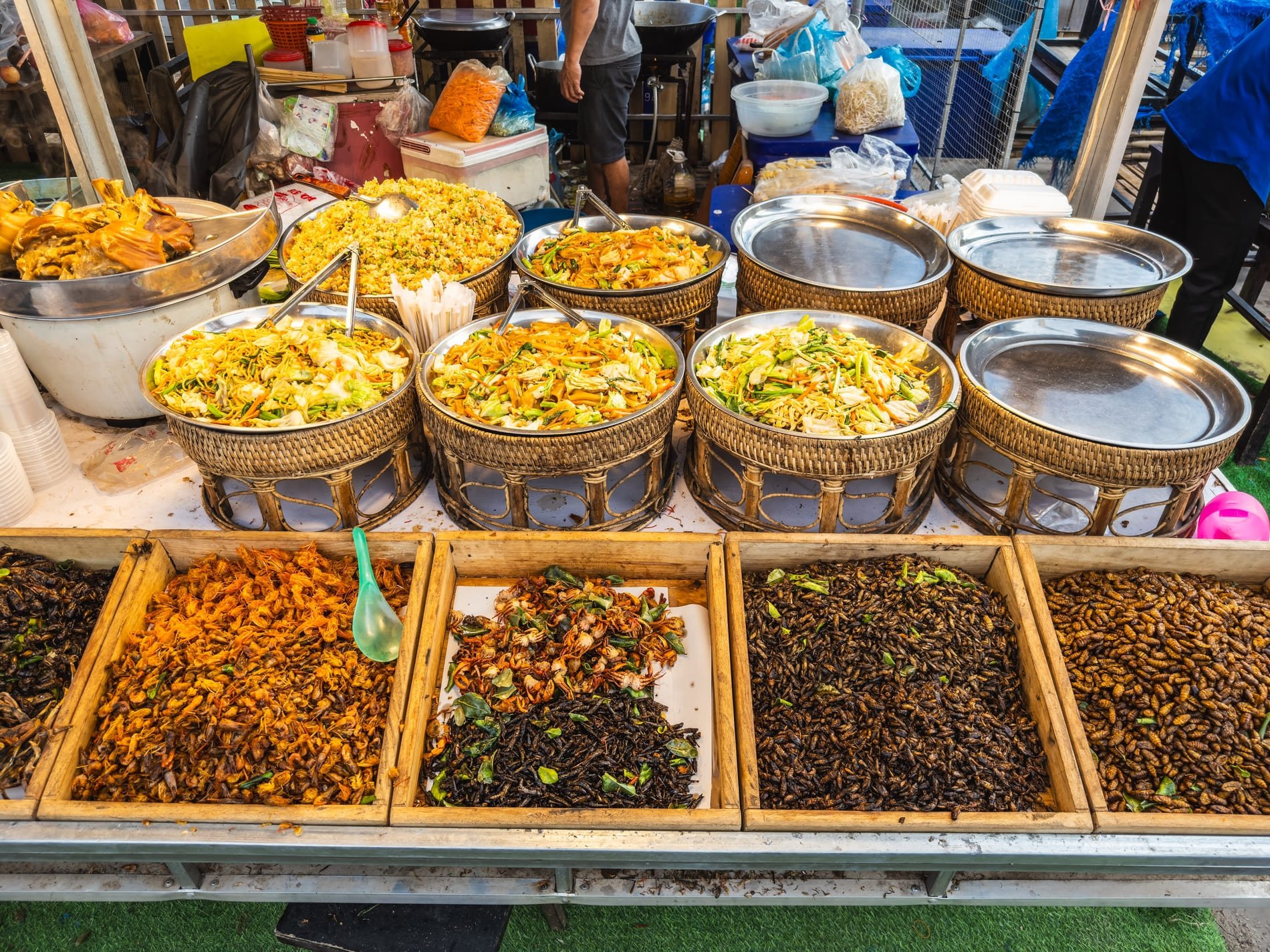 Marché nocturne de Vientiane