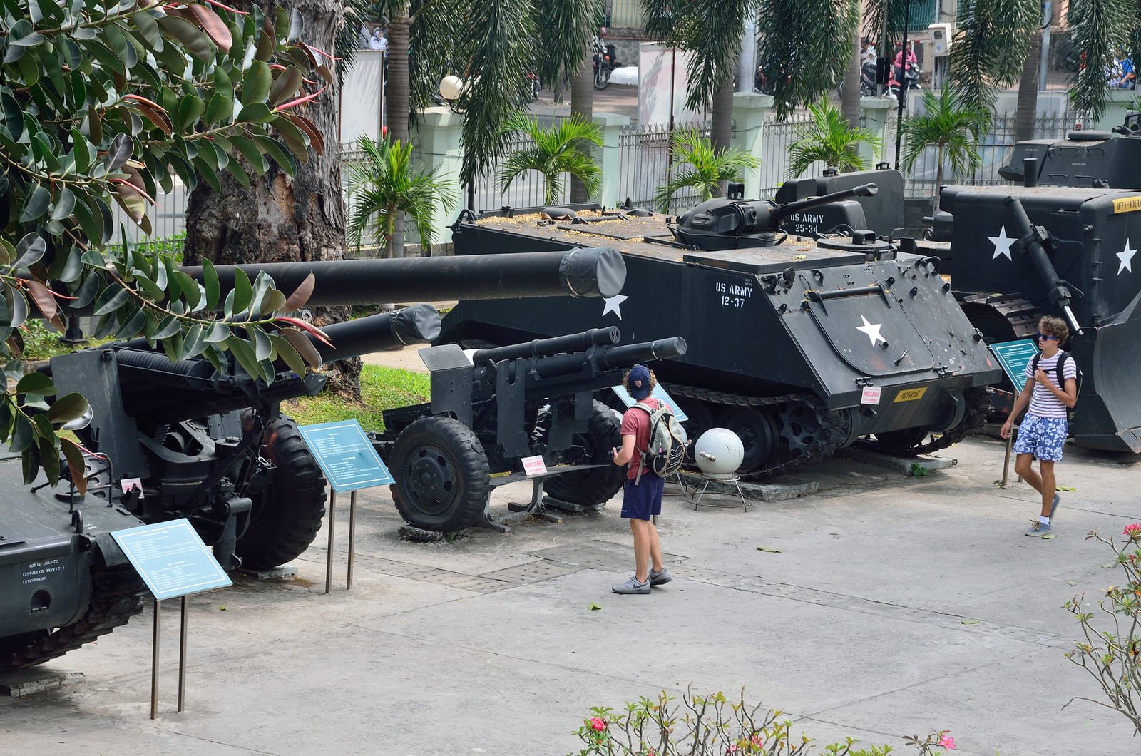 Museo della guerra Saigon Vietnam