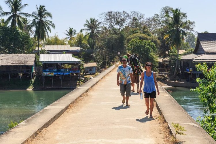 Trek in Si Phan Don Laos
