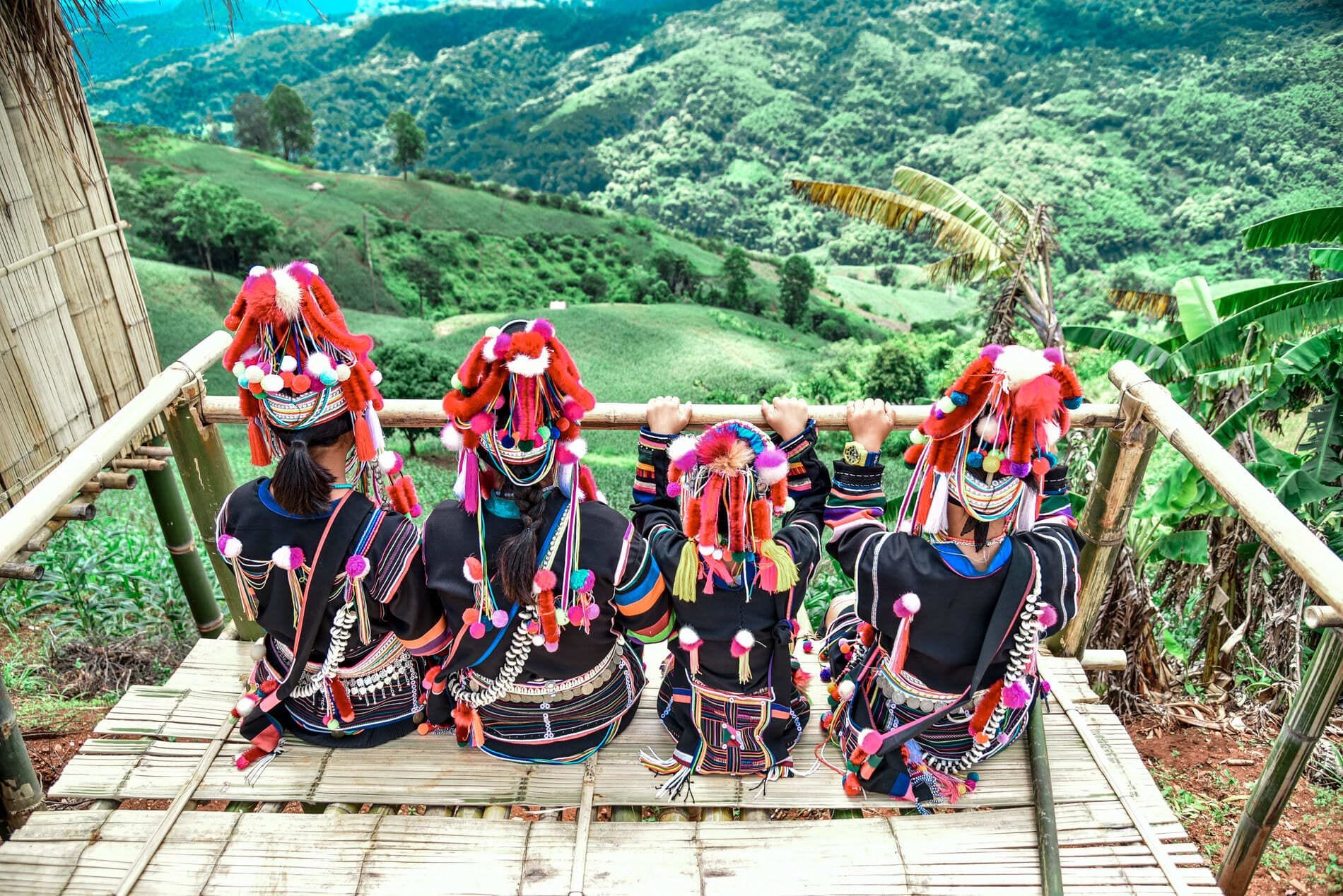 village Akah of Loyo Thailand