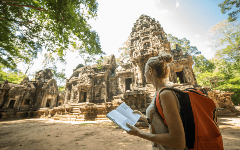 Avril marque la fin de la haute saison touristique au Cambodge