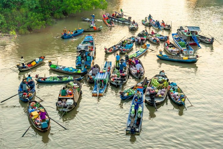 A typical cultural feature of the Mekong Delta