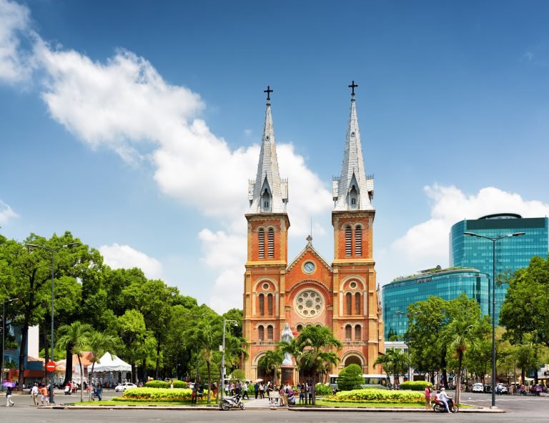 Basilica di Notre Dame di Sai Gon Vietnam