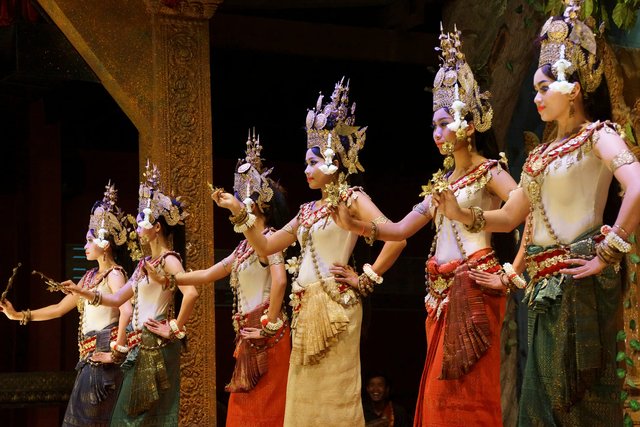 Danseur Performance d'Apsara