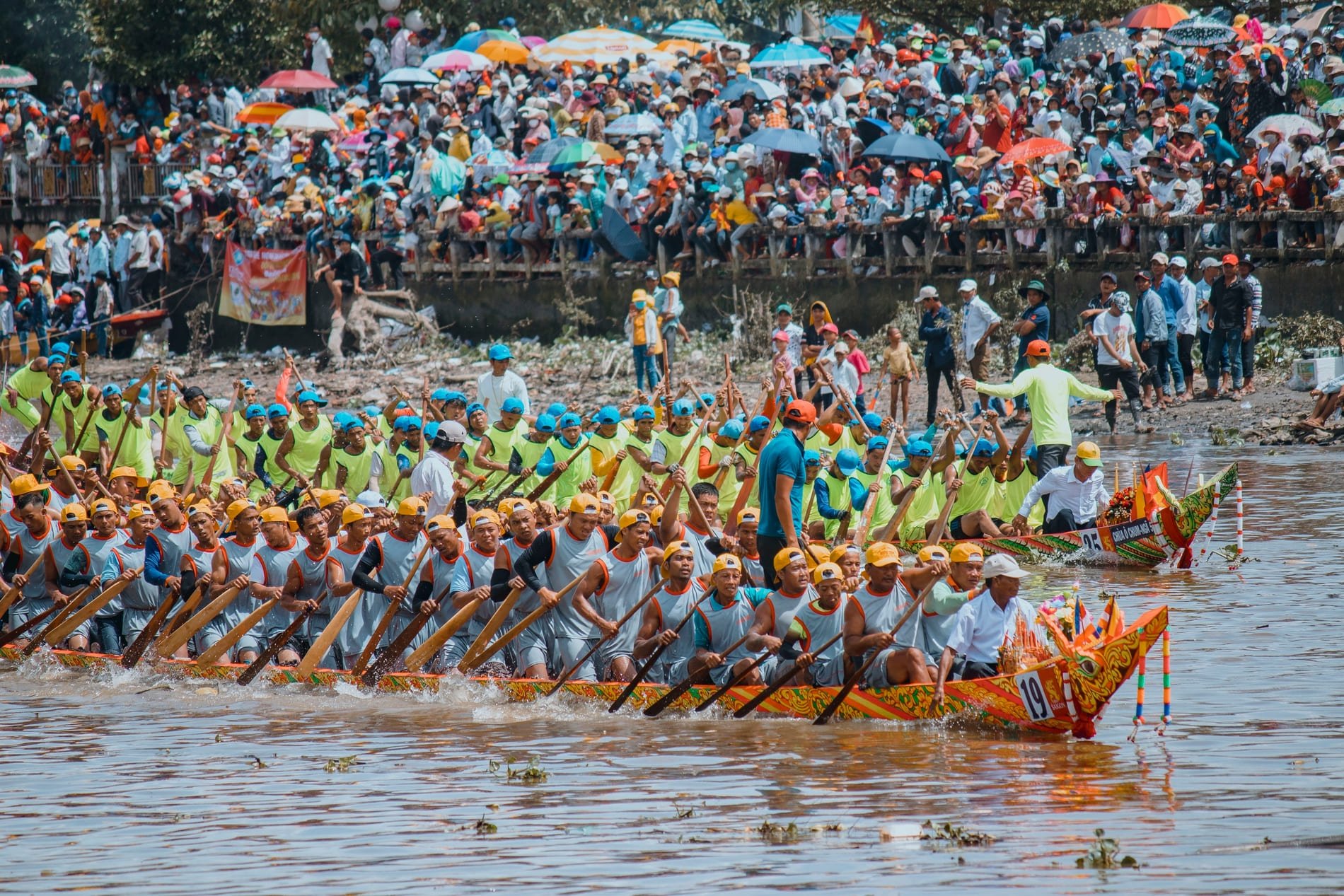 Fête de l'eau (Bon om touk) au Cambodge