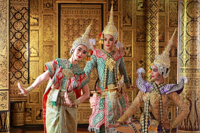 La danse traditionnelle en Thailande