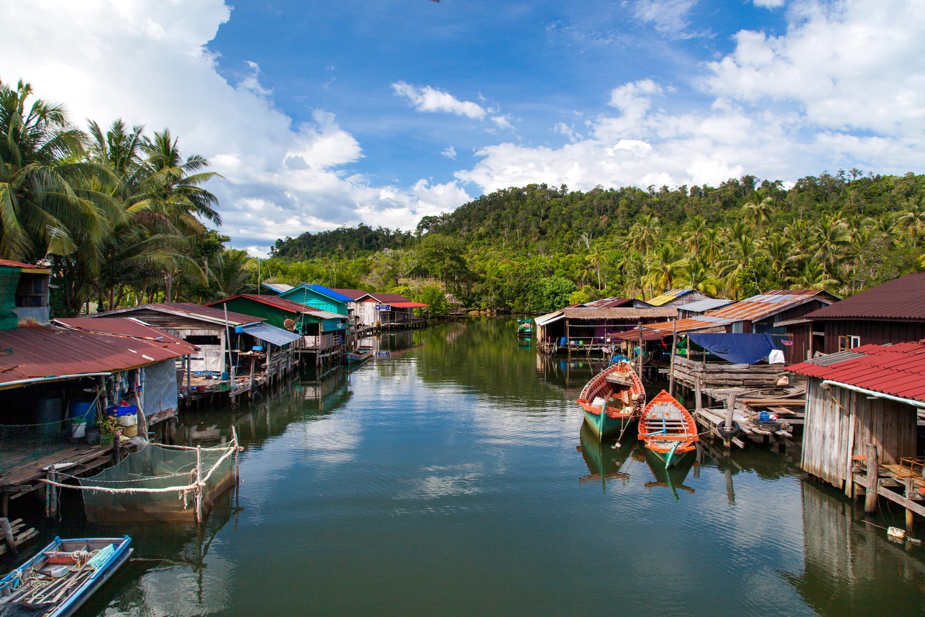 Le Tonle Sap au Cambodge