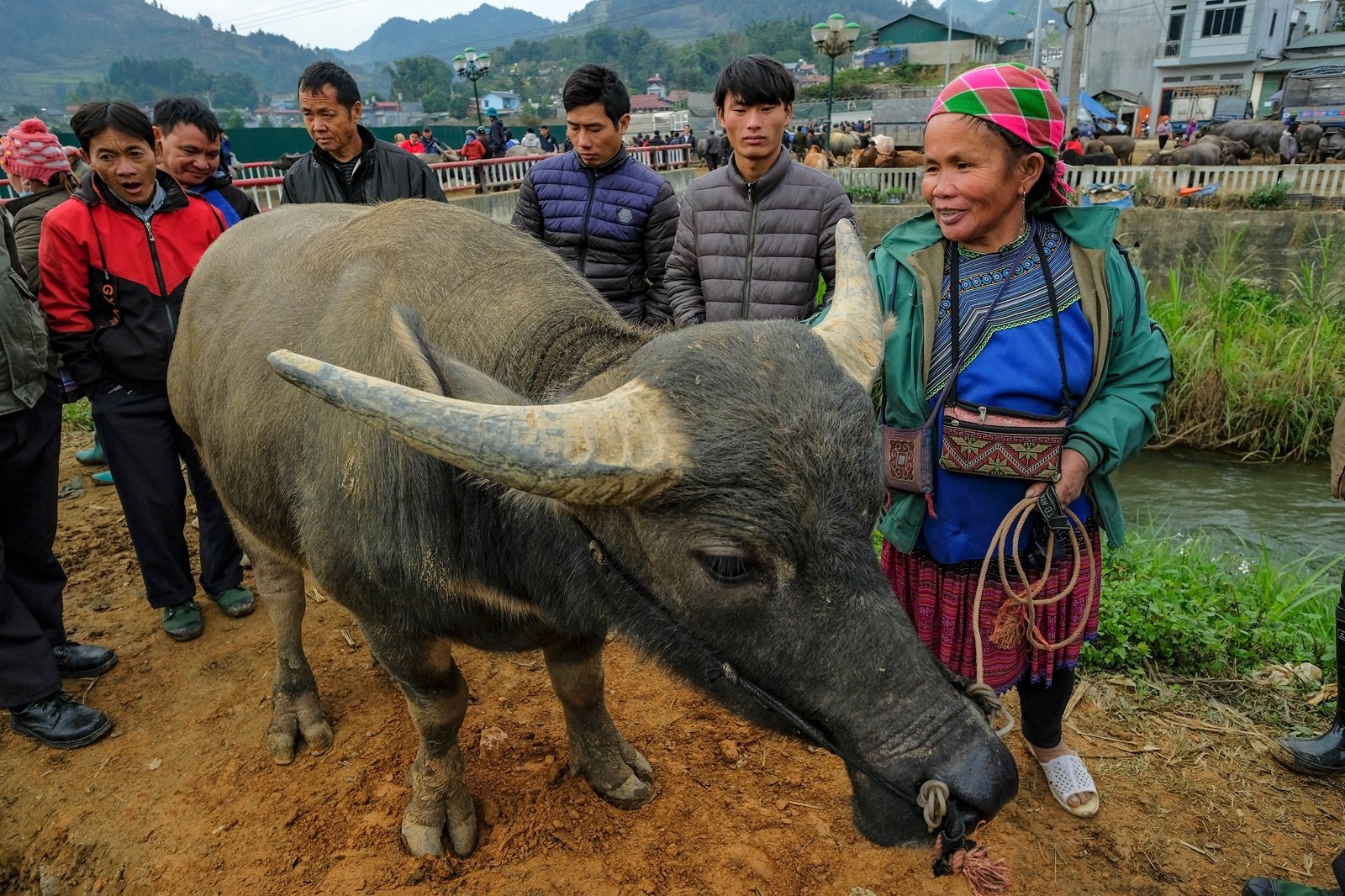 Bac,Ha,,Vietnam,-,December,18,,2022:,A,Woman,Selling