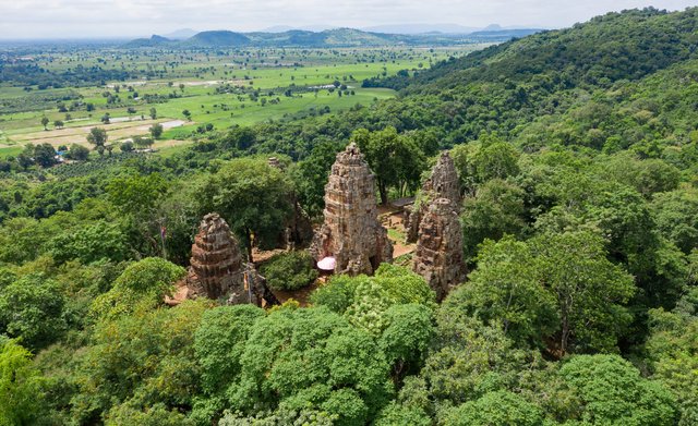 Le temple de Wat Banan a Battambang