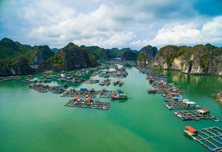 L'île de Cat Ba Hai Phong Vietnam