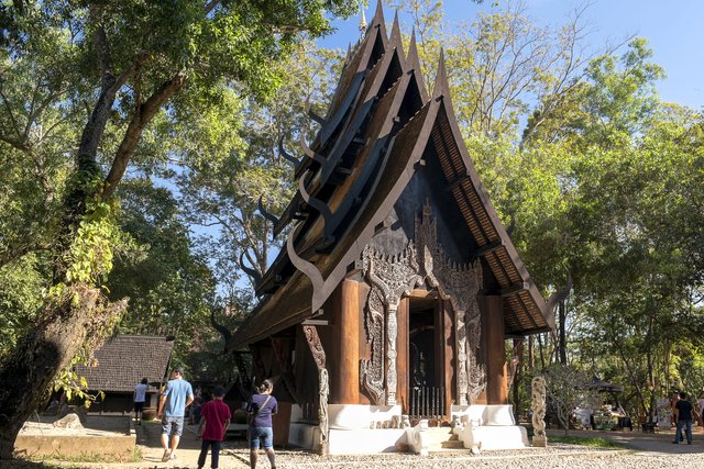 Musée du barrage de baan à Chiang Rai Thailande