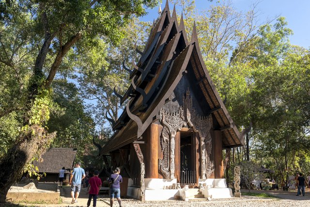 Musée du barrage de baan à Chiang Rai en Thailande