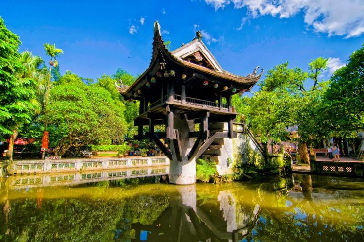 Pagode au pilier unique Hanoi Vietnam