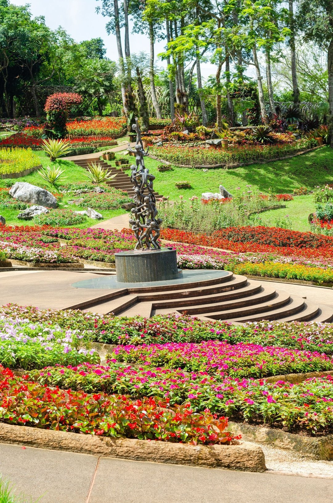 Palais de Doi Tung en Thailande