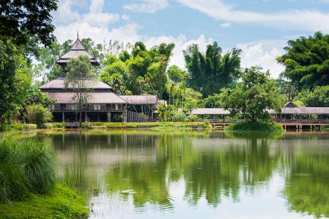 Parc artistique et culturel de Mae Fah Luang en Thailande