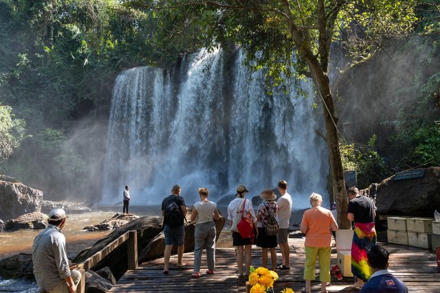 Phnom Kulen Waterfall Siem Reap