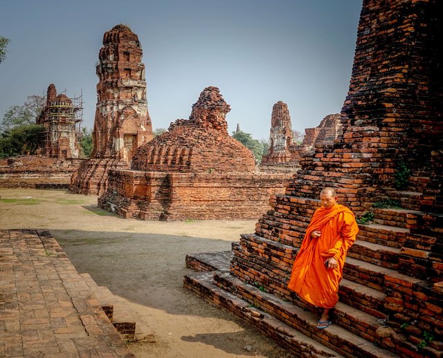 Tempio di Ayutthaya Tailandia