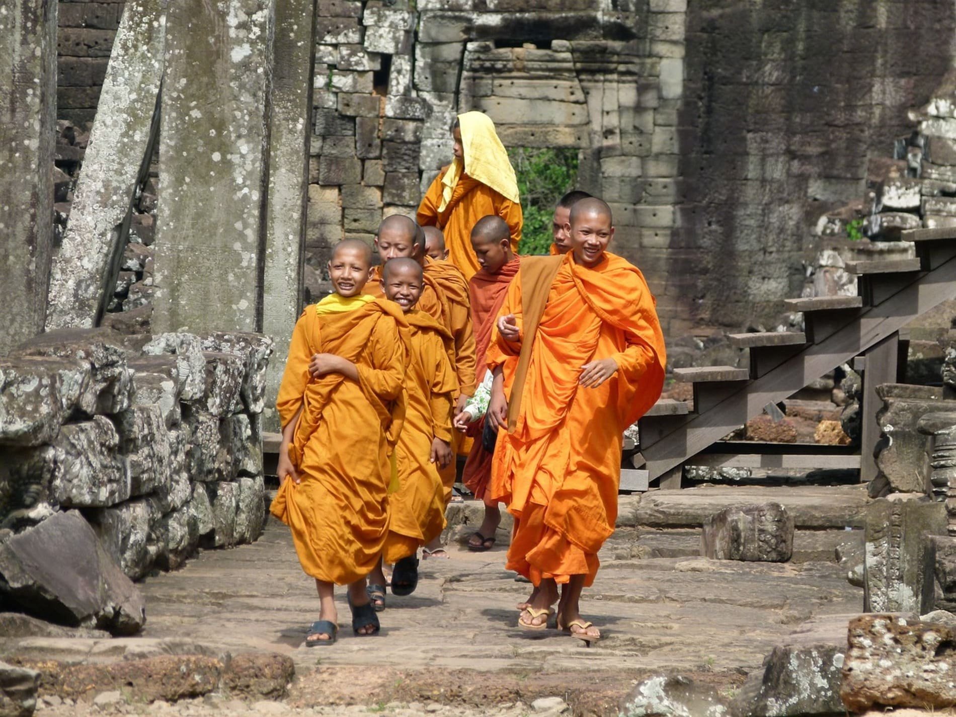 Tempio di Angkor Wat Siem Reap Cambogia