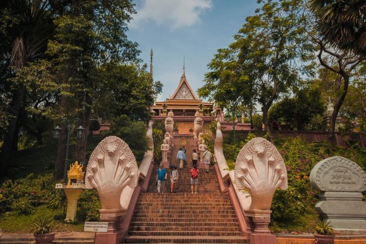 Tempio di Wat Phnom Cambogia