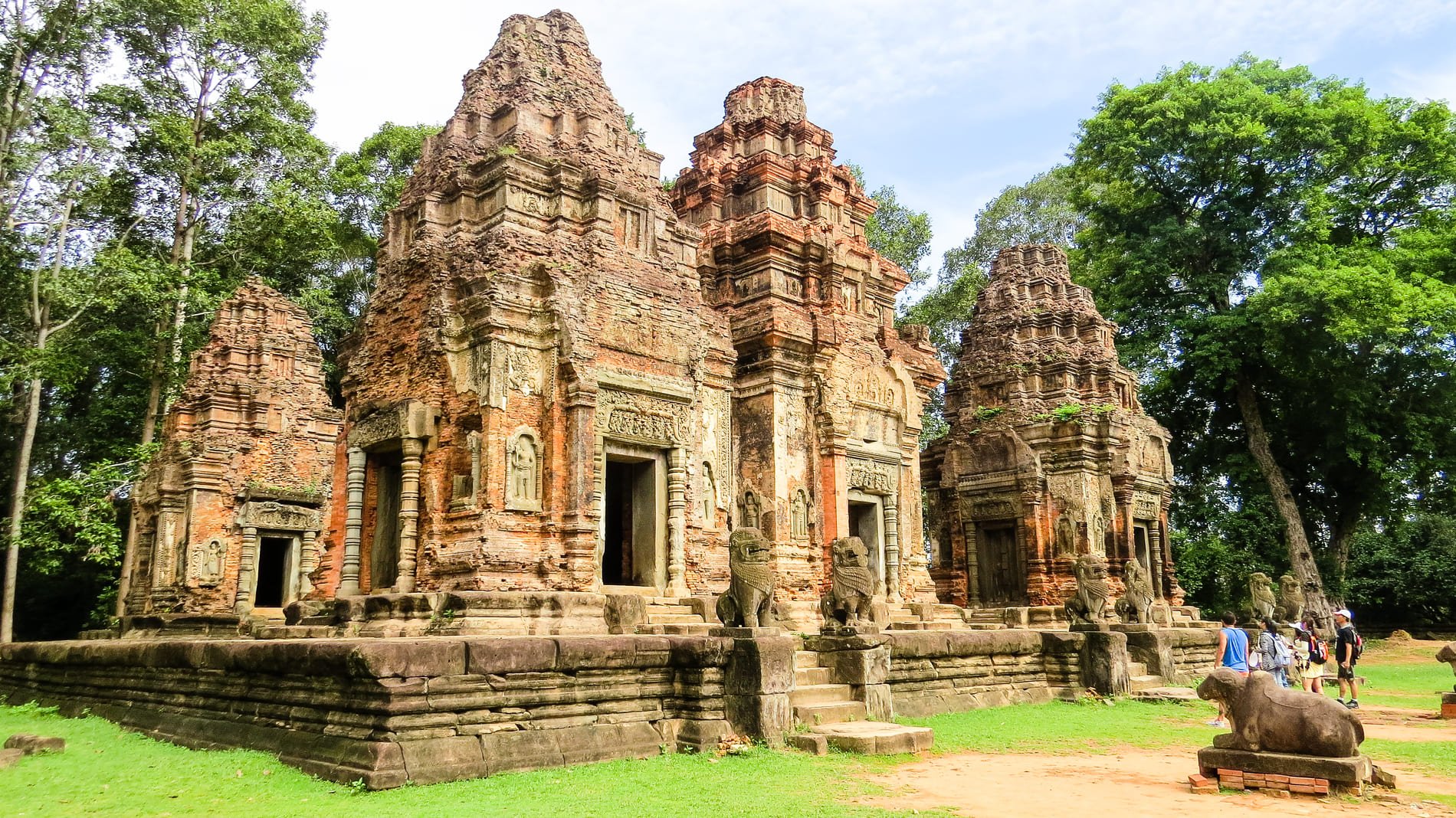 Temple Preah Ko à Siem Reap Cambodge