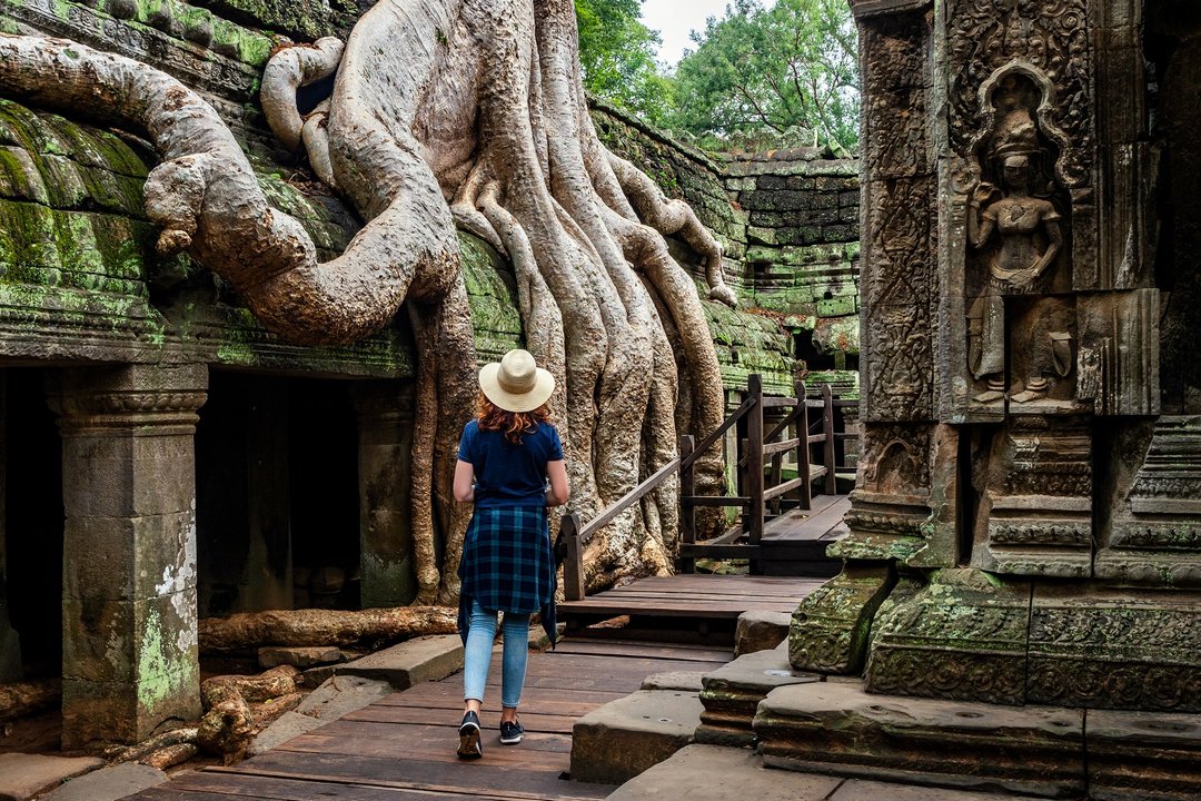 Temple Ta Prohm Angkor Siem Reap Cambodge