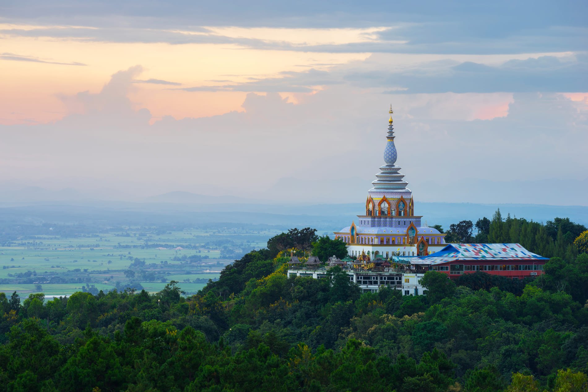 Temple Wat Thaton à Chiang Mai en Thailande