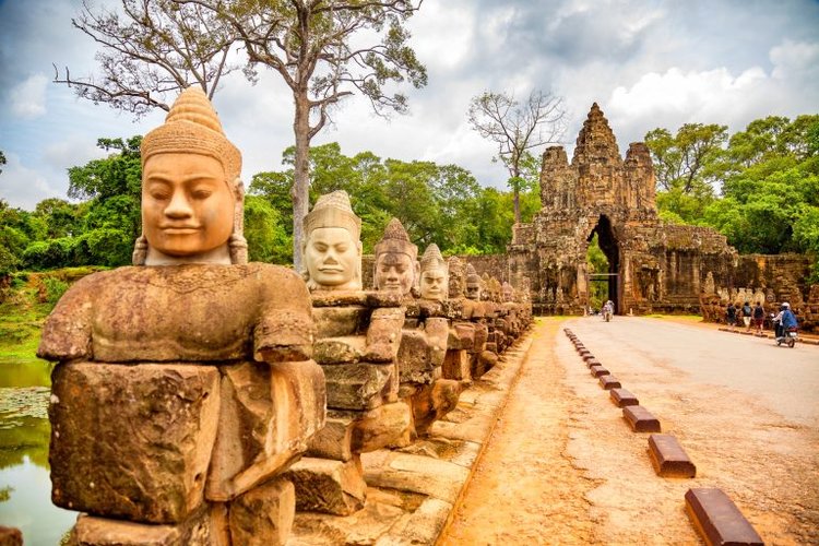 Temple de l'Angkor Thom a Siem Reap