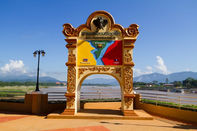 Triangle d'Or à Chiang Rai Thailande