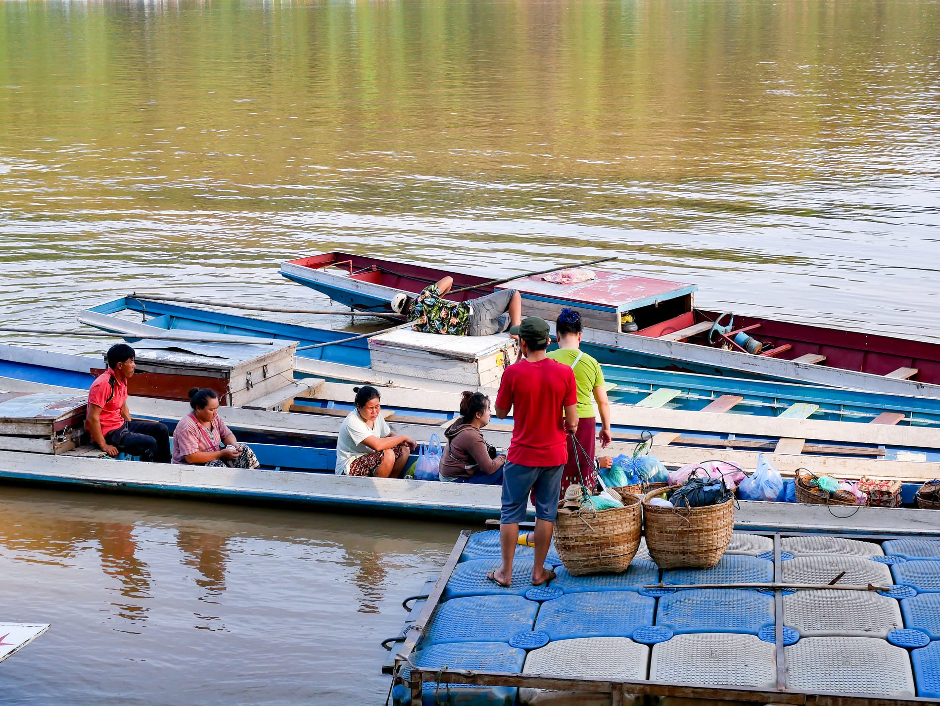 Visite le village Chomphet au Laos