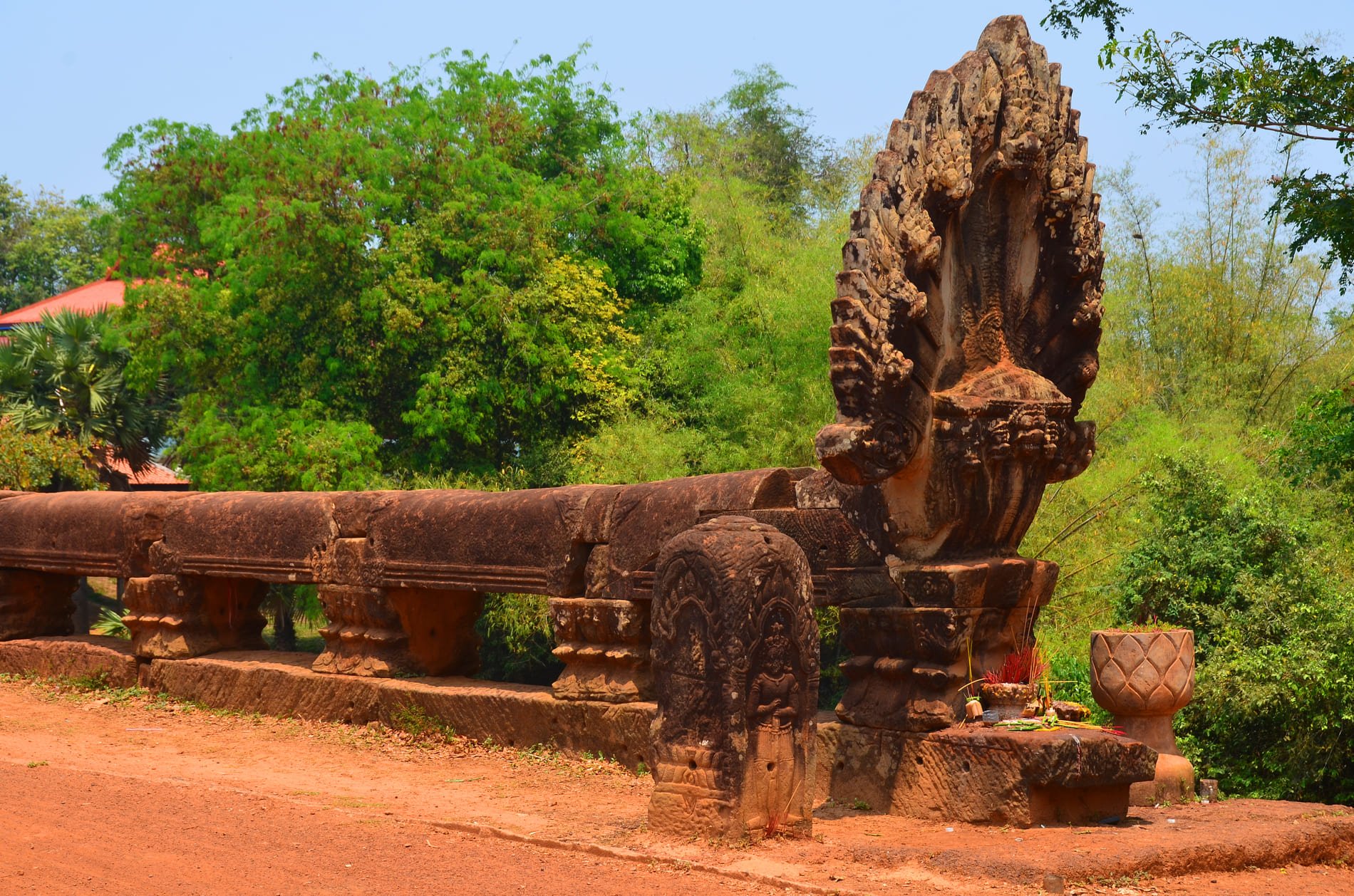 Visite pont de Kampong Kdei