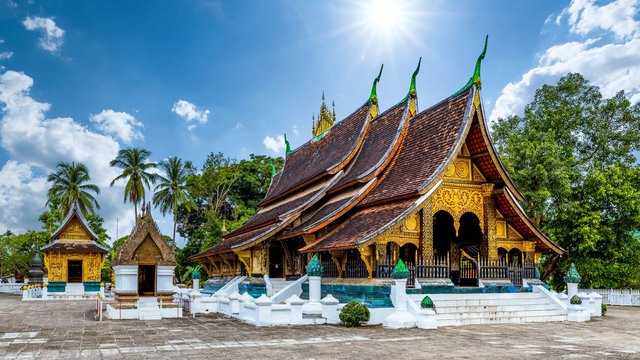 Wat Xieng Thong a Luang Prabang Laos