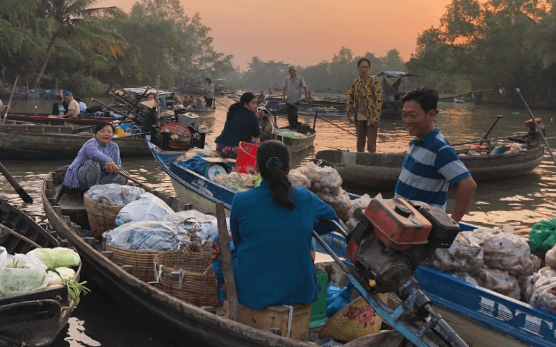 L'authencité du marché de Phong Dien