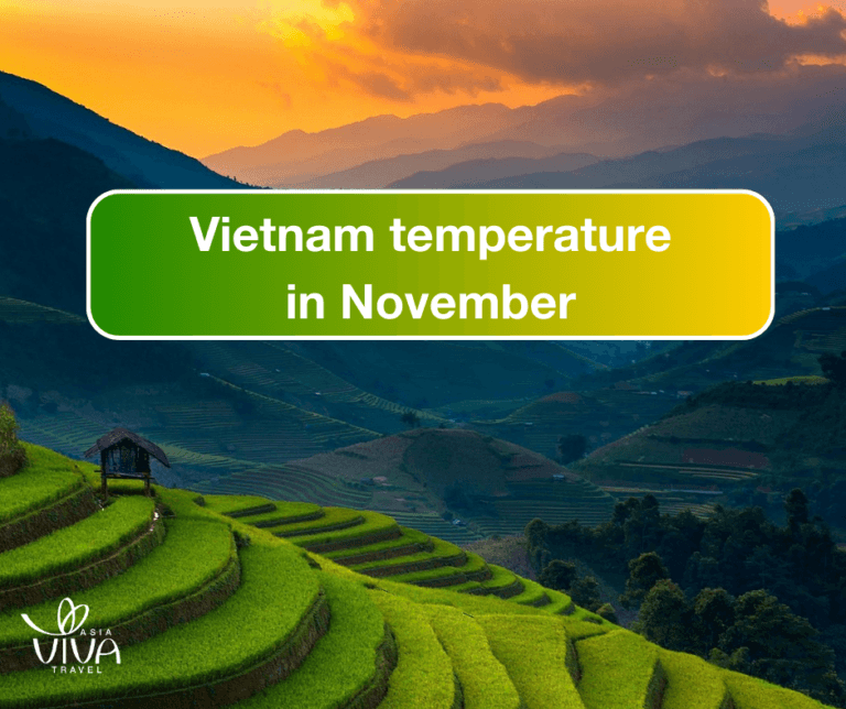 Vietnam temperature in November
