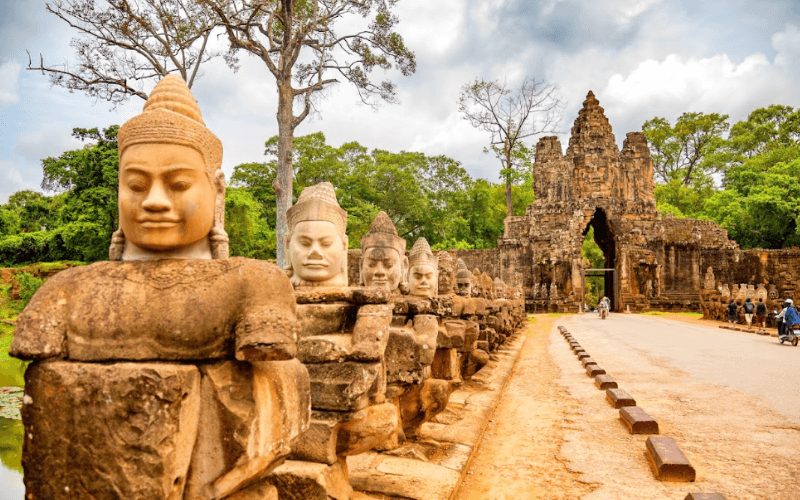 La saison sèche au Cambodge