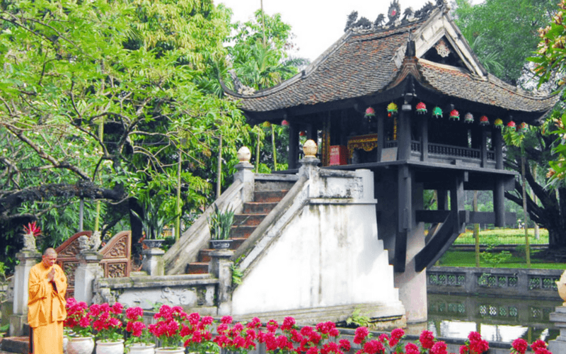 Pagode au Pilier Unique