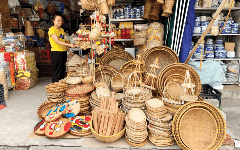 Vietnam shopping - Products made from bamboo and rattan: Eco-Friendly Vietnamese Handicrafts for decoration