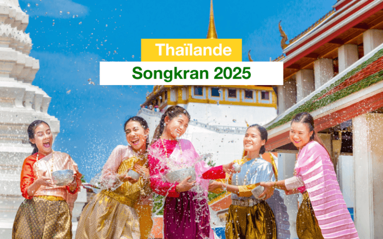 Songkran 2025|Arrosez-vous mutuellement en vous souhaitant de bonnes bénédictions pour la nouvelle année|Ne manquez pas de savourer la cuisine thaïlandaise traditionnelle pendant le Songkran|Tout le monde peut éclabousser de l'eau ensemble