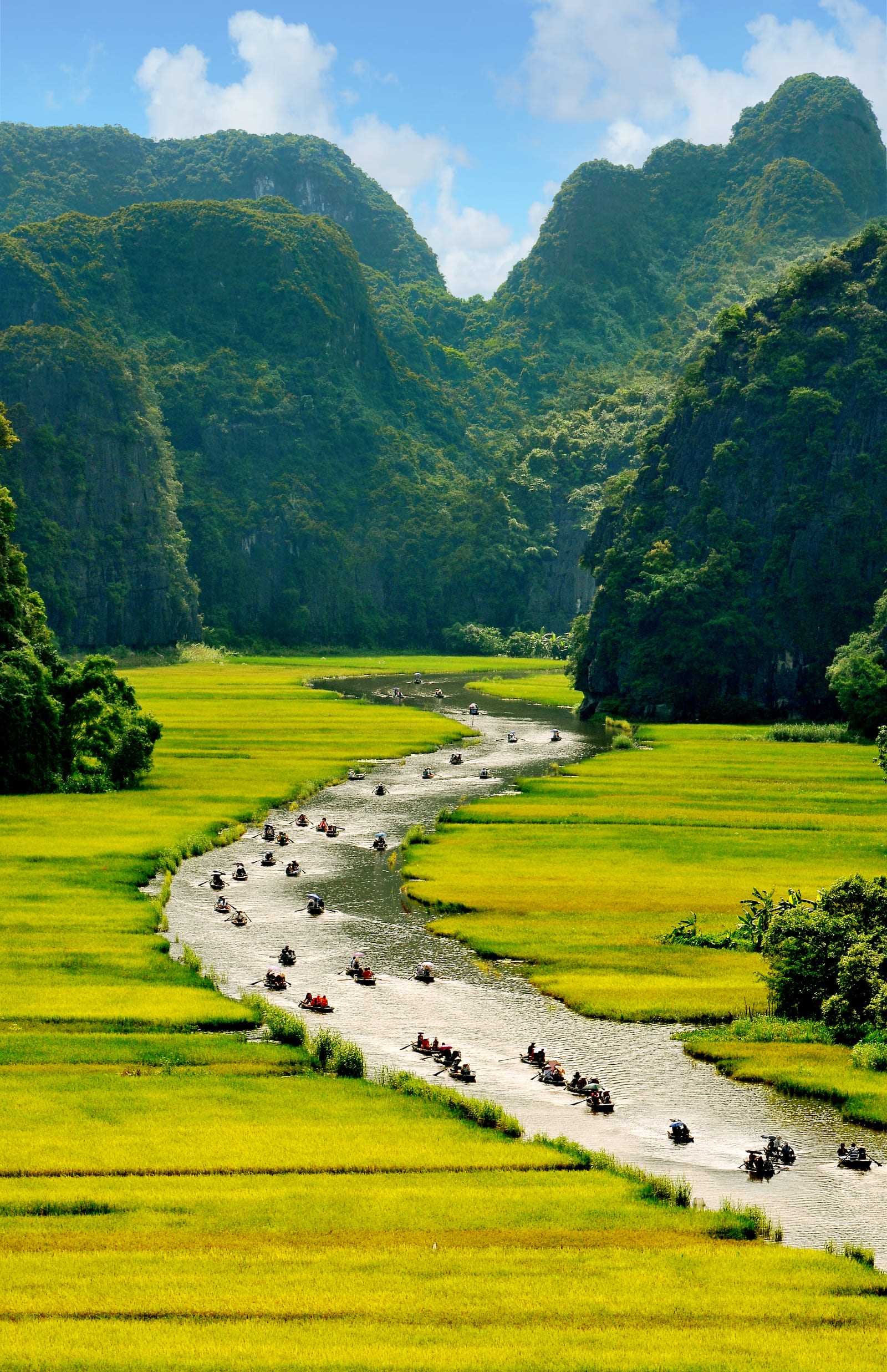 A terrestrial Ha Long Bay in Ninh Binh
