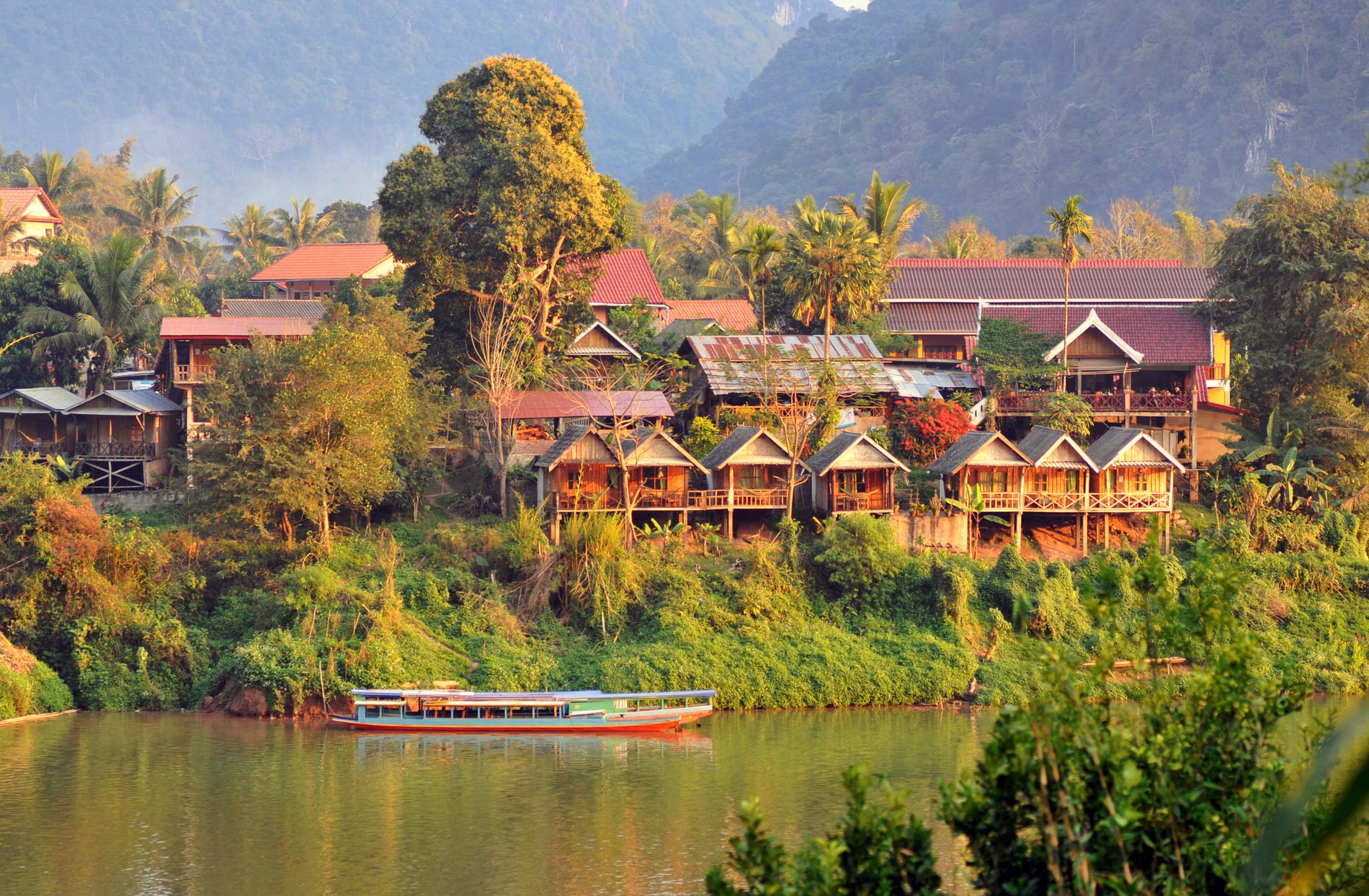 Ban Xang Hai (village du whisky) à Luang Prabang Laos